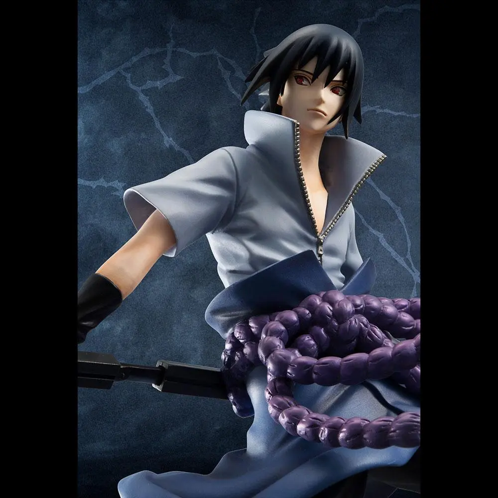 Naruto Shippuden G.E.M. Series 1/8 Sasuke Uchiha PVC szobor figura 24 cm termékfotó