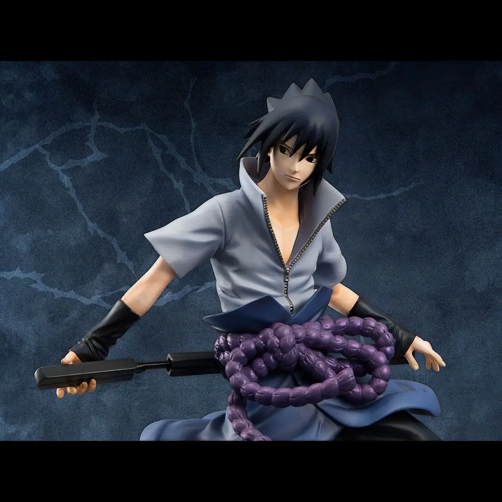 Naruto Shippuden G.E.M. Series 1/8 Sasuke Uchiha PVC szobor figura 24 cm termékfotó