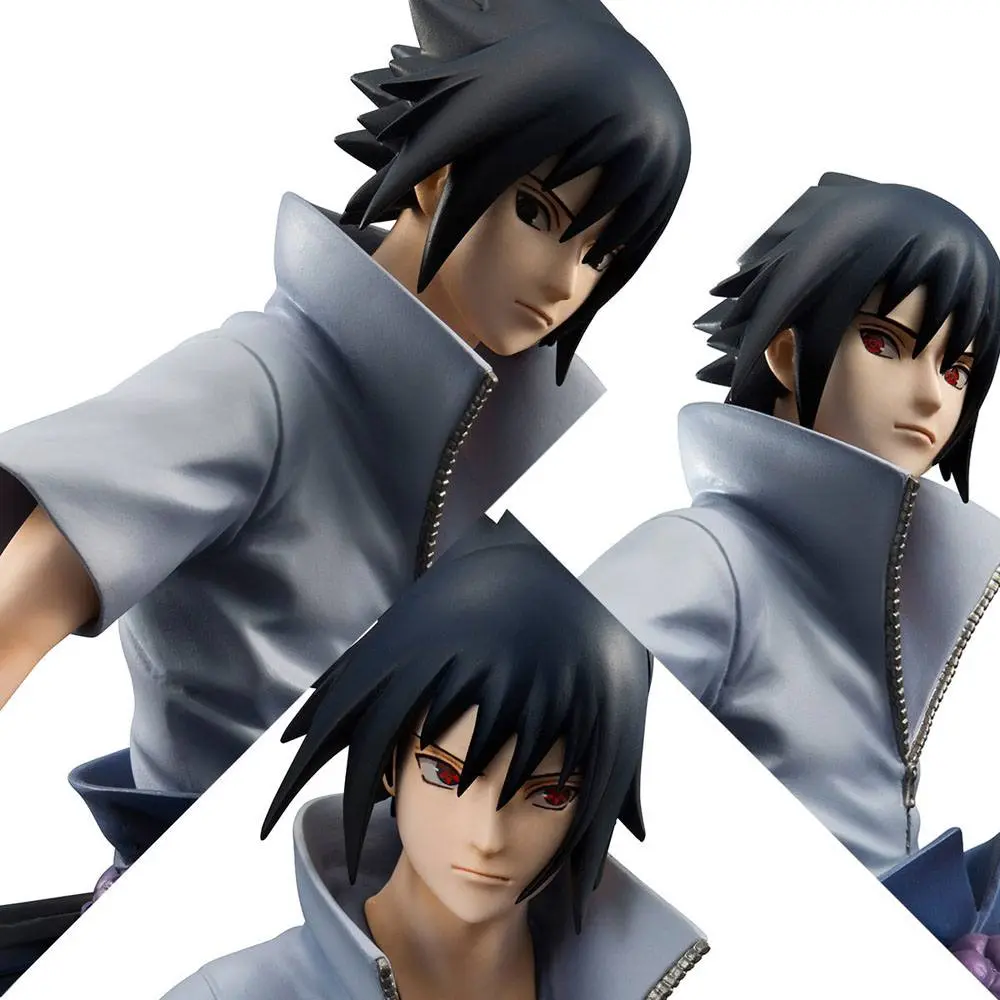 Naruto Shippuden G.E.M. Series 1/8 Sasuke Uchiha PVC szobor figura 24 cm termékfotó