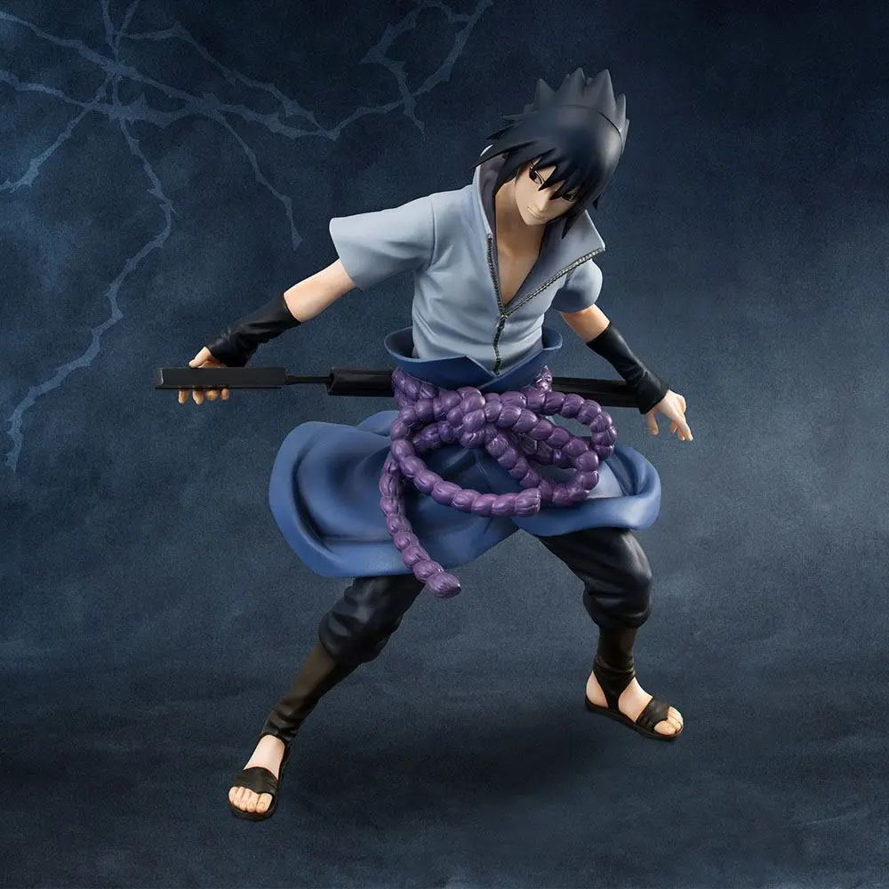 Naruto Shippuden G.E.M. Series 1/8 Sasuke Uchiha PVC szobor figura 24 cm termékfotó
