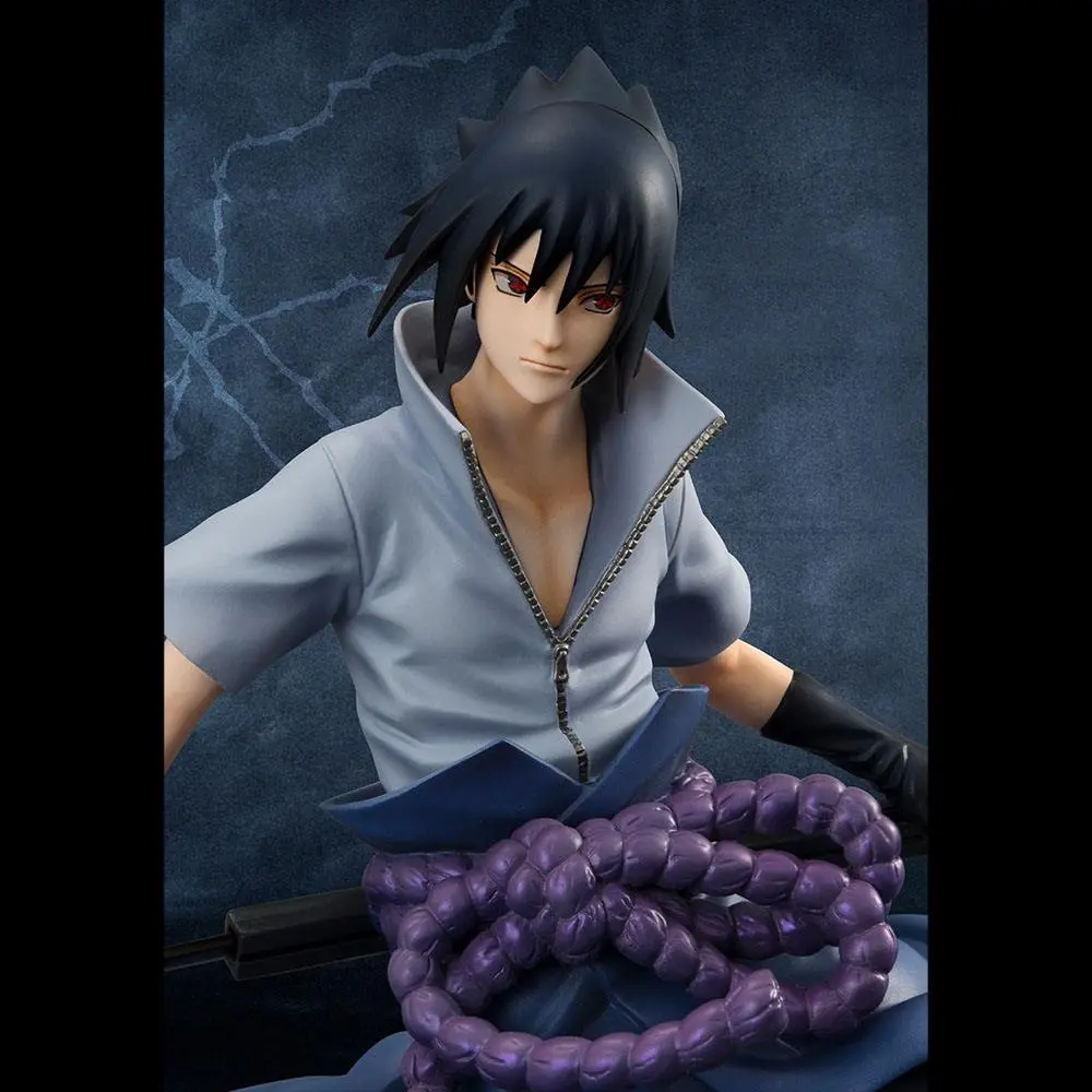 Naruto Shippuden G.E.M. Series 1/8 Sasuke Uchiha PVC szobor figura 24 cm termékfotó