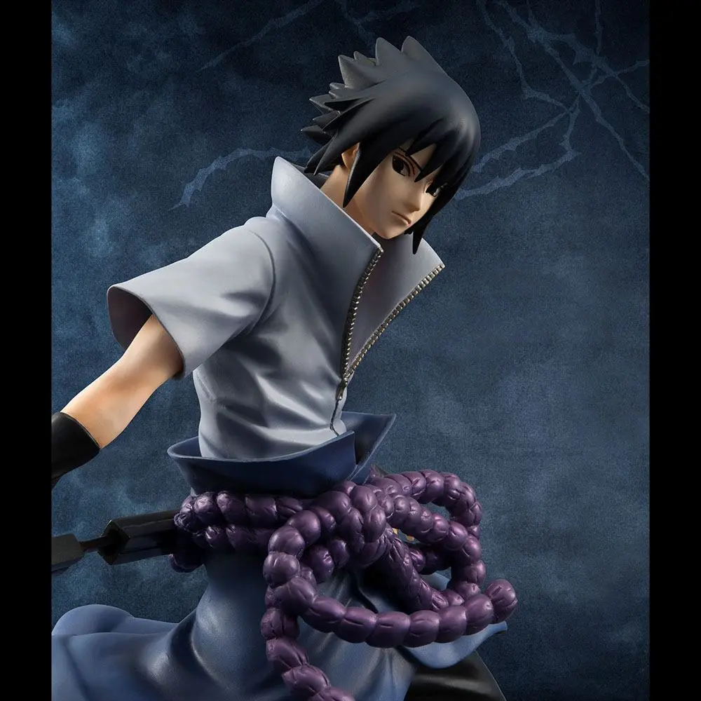 Naruto Shippuden G.E.M. Series 1/8 Sasuke Uchiha PVC szobor figura 24 cm termékfotó