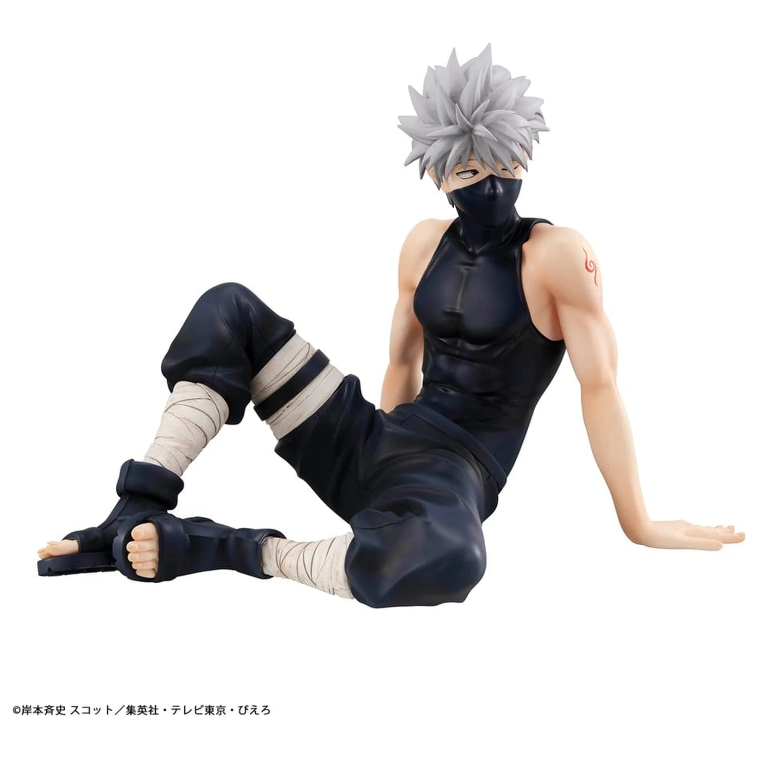 Naruto Shippuden G.E.M. Series Kakashi-sensei Palm Size PVC figura 9 cm (Repeat) termékfotó