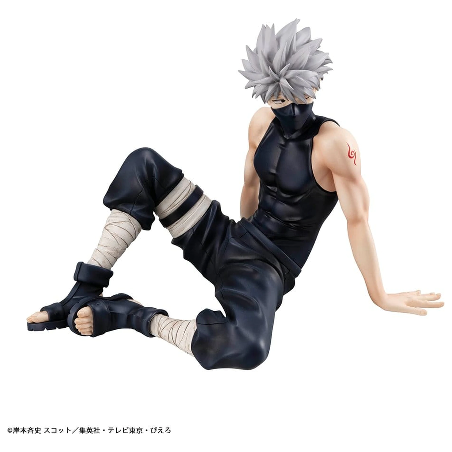 Naruto Shippuden G.E.M. Series Kakashi-sensei Palm Size PVC figura 9 cm (Repeat) termékfotó