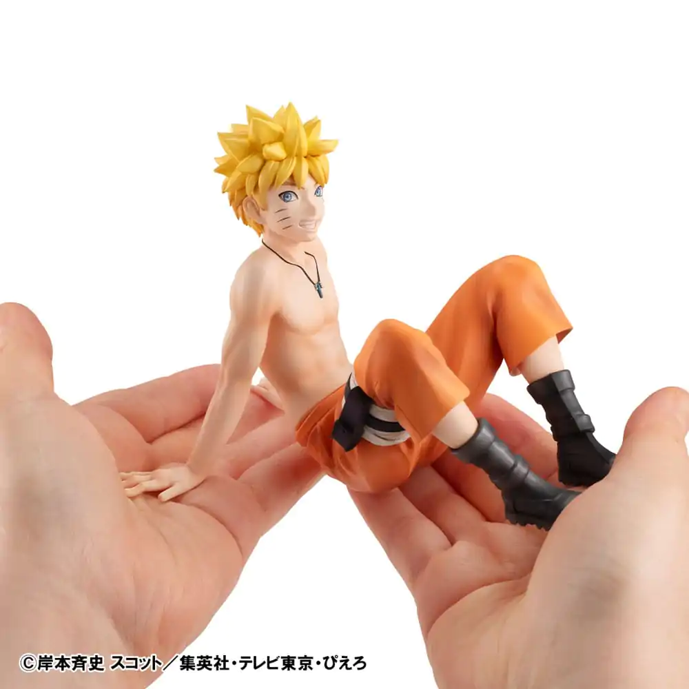 Naruto Shippuden G.E.M. Series Naruto Palm Size PVC szobor figura 9 cm termékfotó