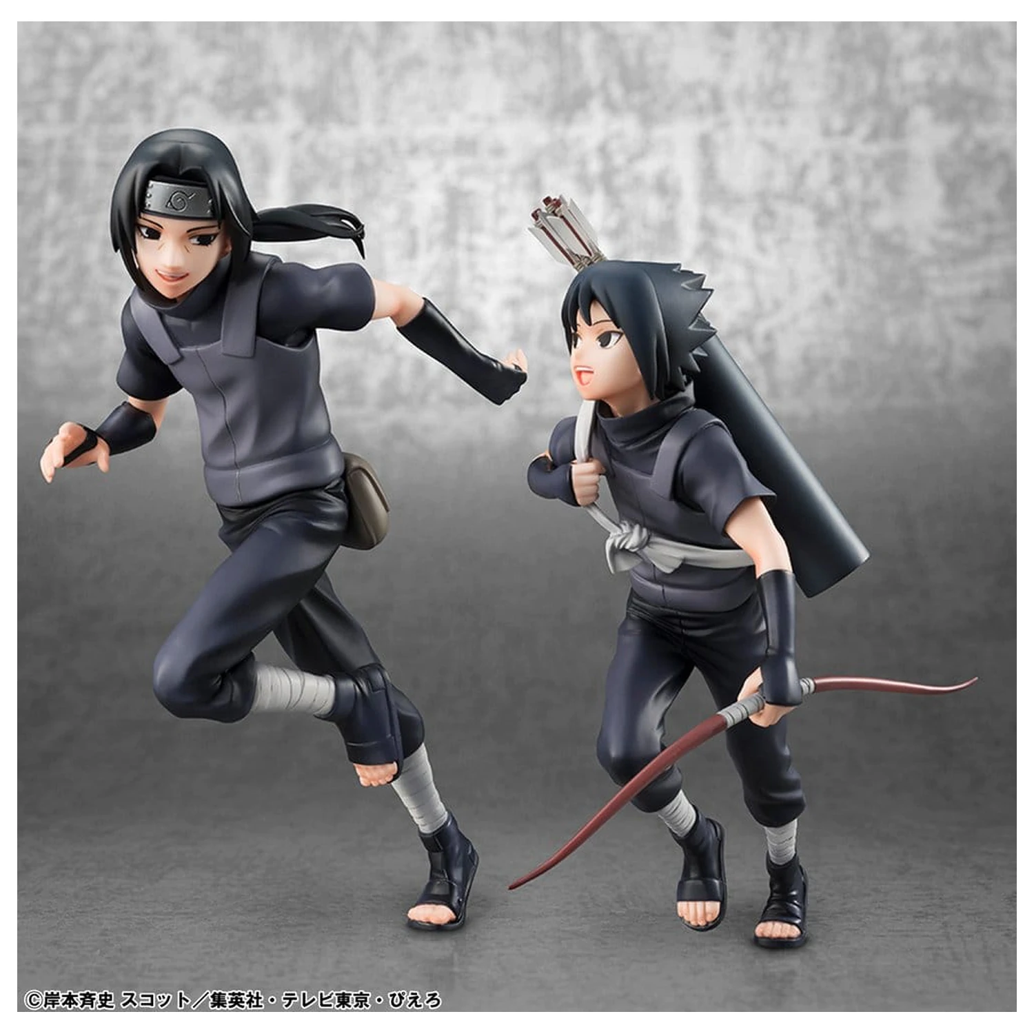 Naruto Shippuden G.E.M. Series 2 db-os PVC figura csomag Itachi Uchiha & Sasuke  termékfotó