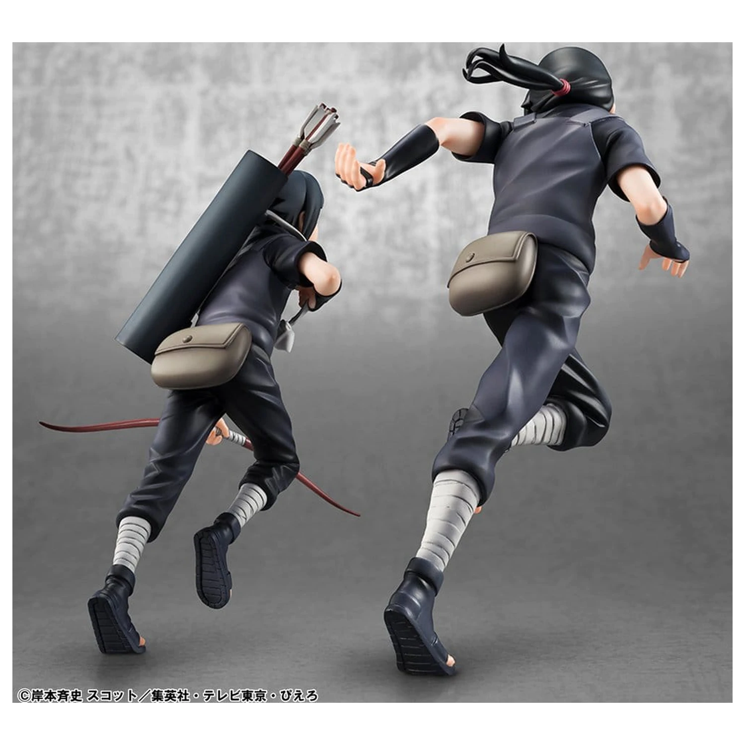 Naruto Shippuden G.E.M. Series 2 db-os PVC figura csomag Itachi Uchiha & Sasuke  termékfotó