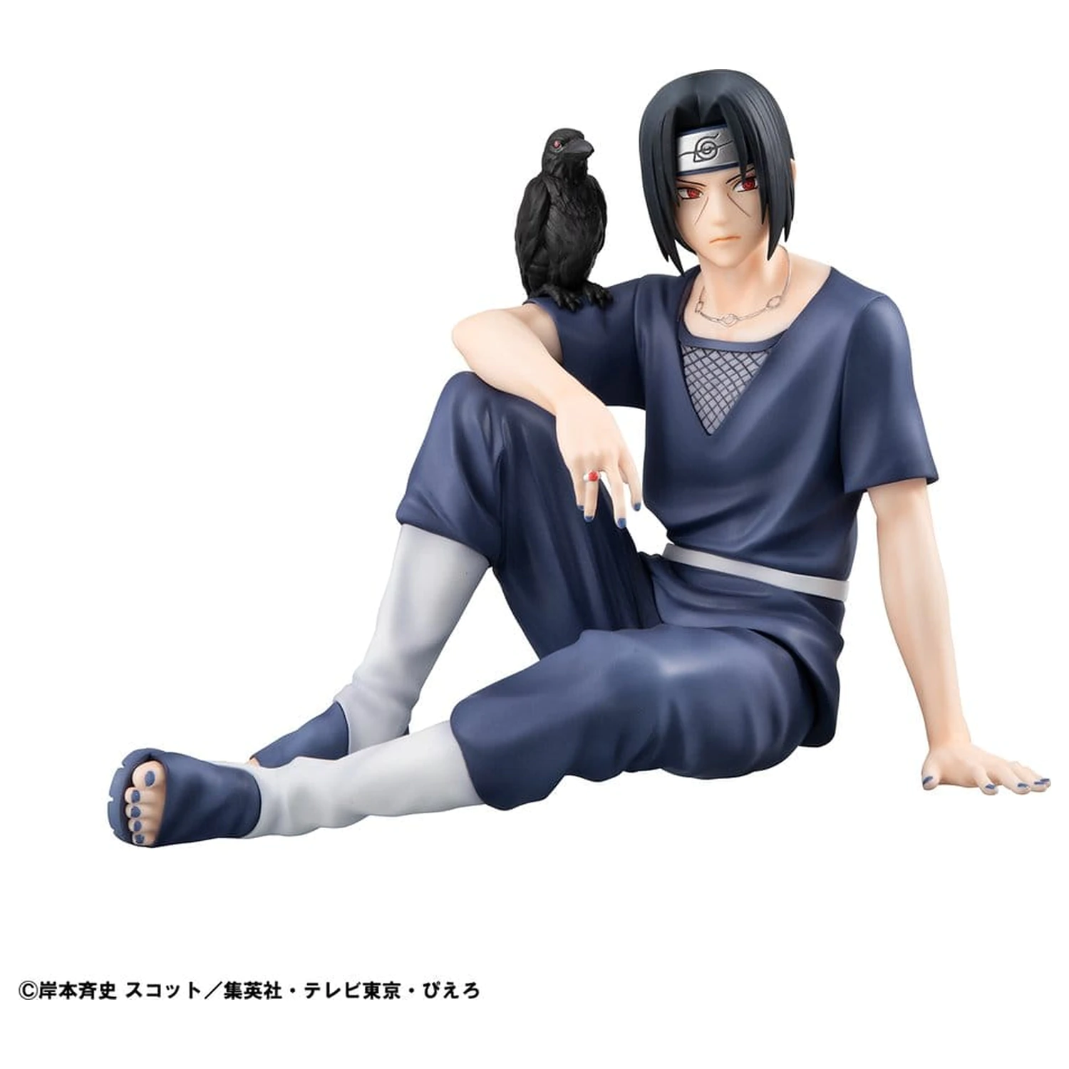 Naruto Shippuden G.E.M. Series PVC figura Itachi 9 cm Palm Size termékfotó
