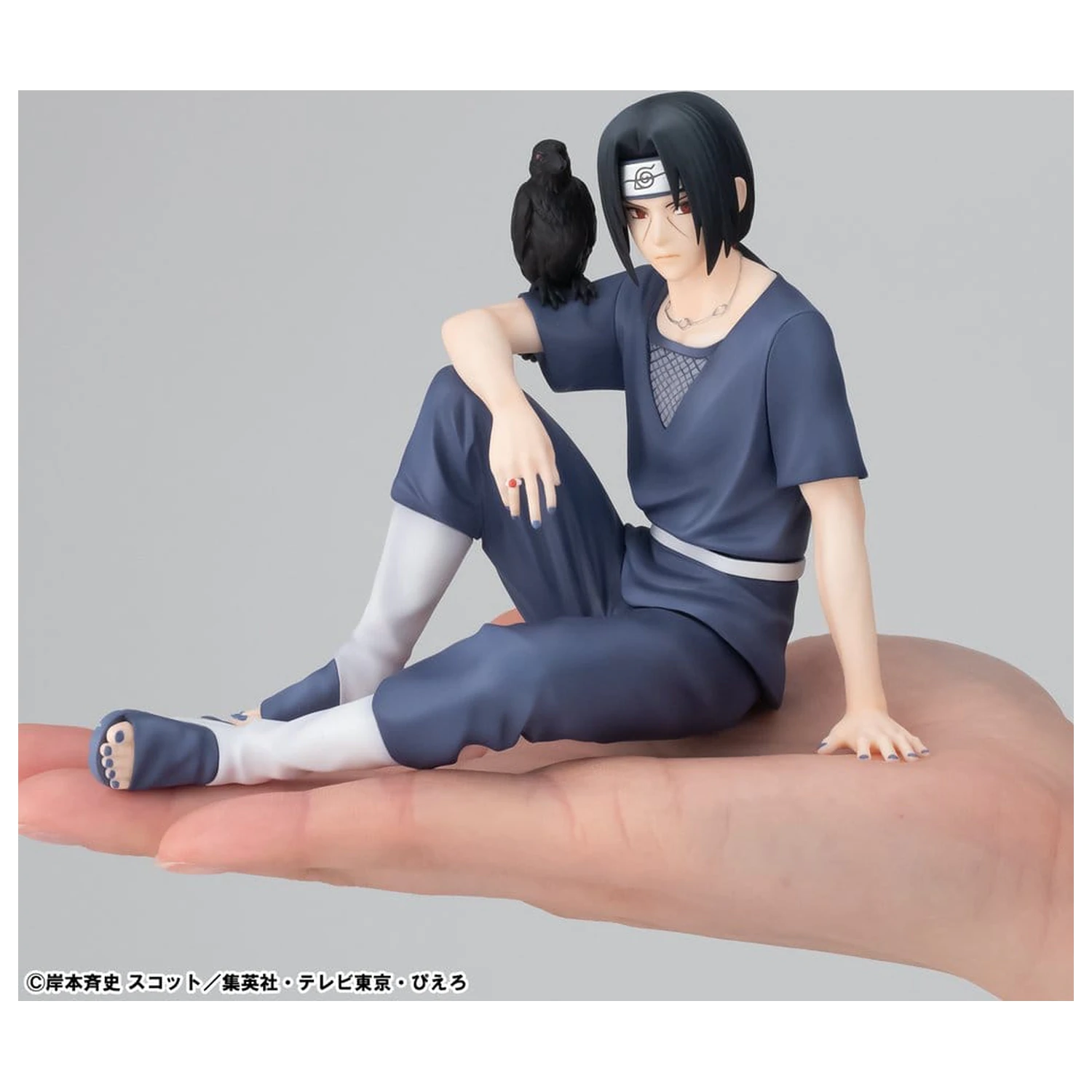 Naruto Shippuden G.E.M. Series PVC figura Itachi 9 cm Palm Size termékfotó