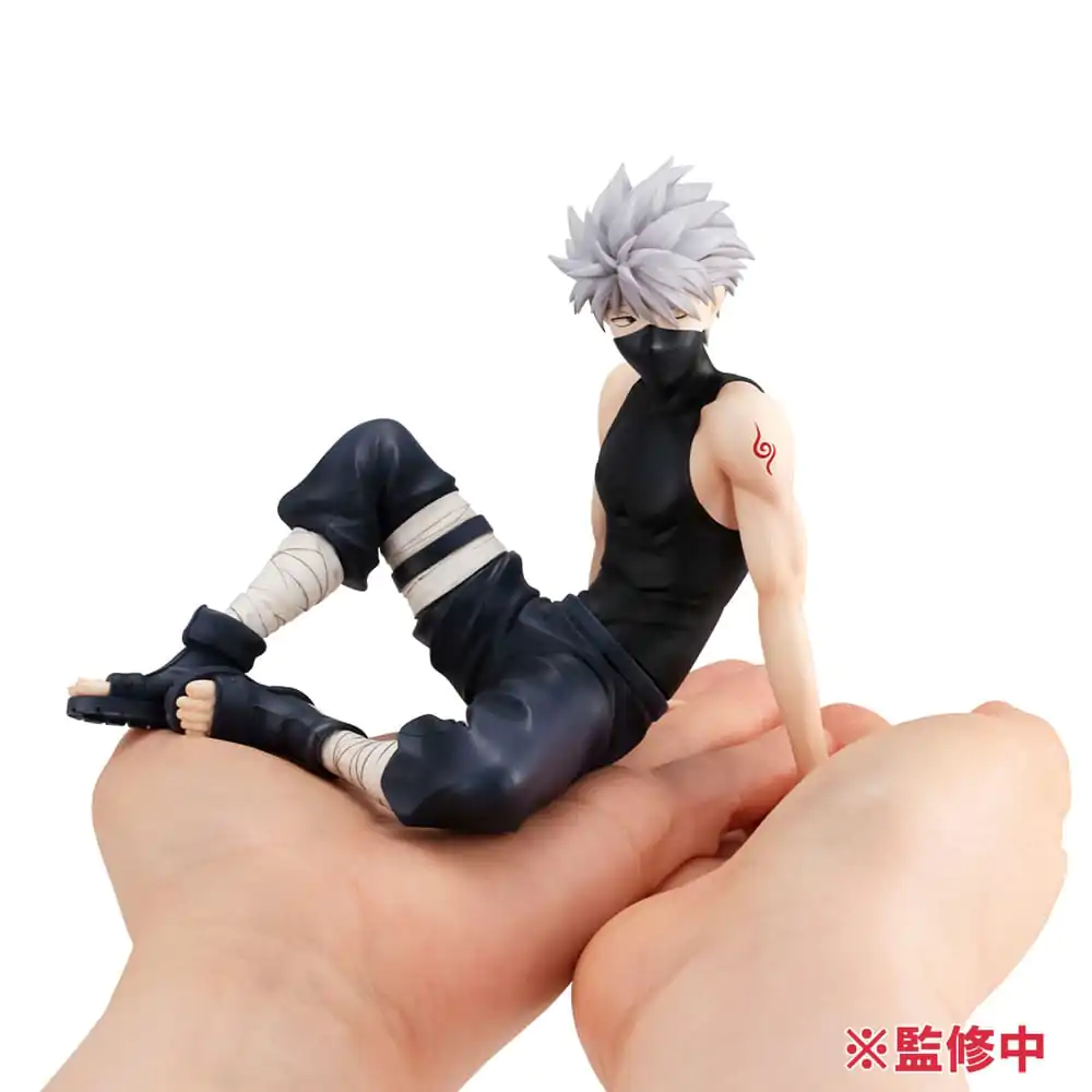 Naruto Shippuden G.E.M. Series PVC szobor figura Kakashi-Sensei Palm Size 9 cm termékfotó