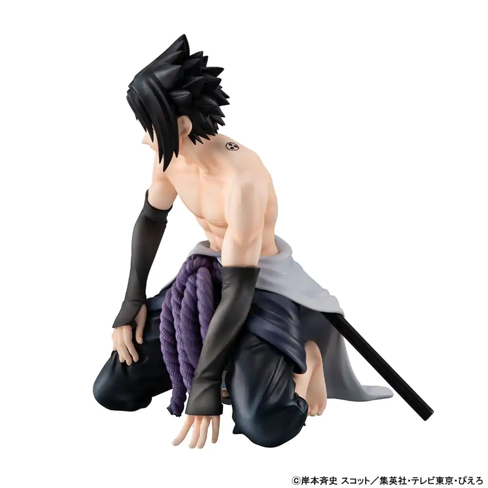 Naruto Shippuden G.E.M. Series PVC szobor figura Sasuke Palm Size 12 cm      termékfotó