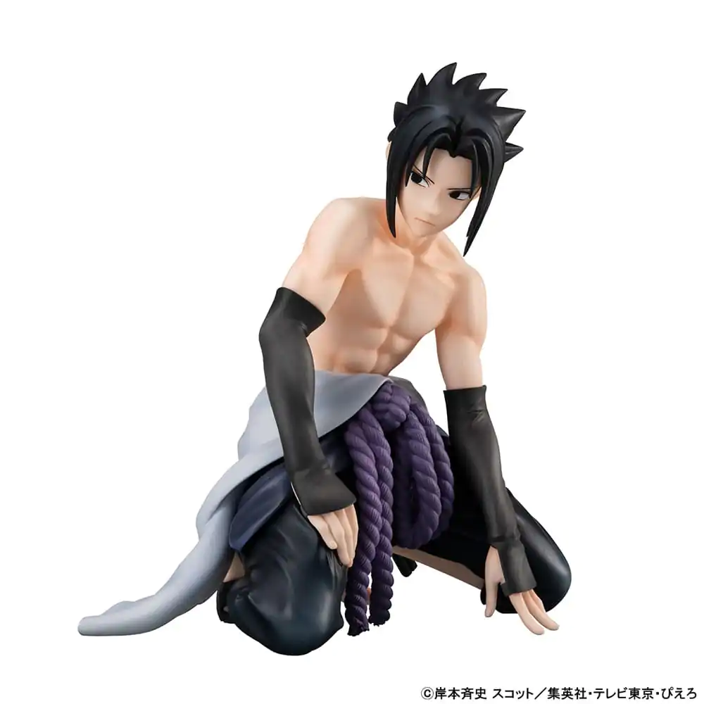 Naruto Shippuden G.E.M. Series PVC szobor figura Sasuke Palm Size 12 cm      termékfotó