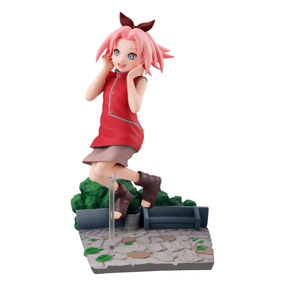 Naruto Shippuden G.E.M. Series Sakura Haruno GO! PVC szobor figura 15 cm termékfotó