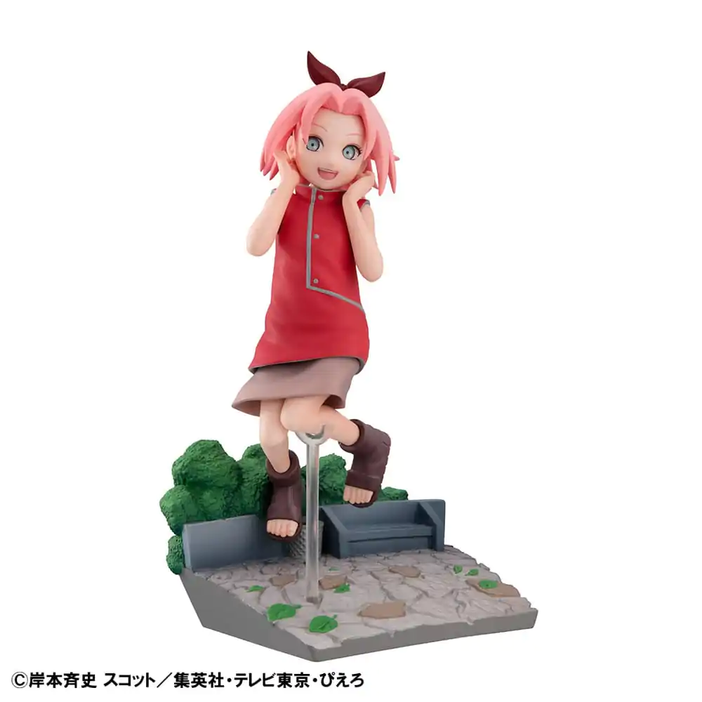 Naruto Shippuden G.E.M. Series Sakura Haruno GO! PVC szobor figura 15 cm termékfotó