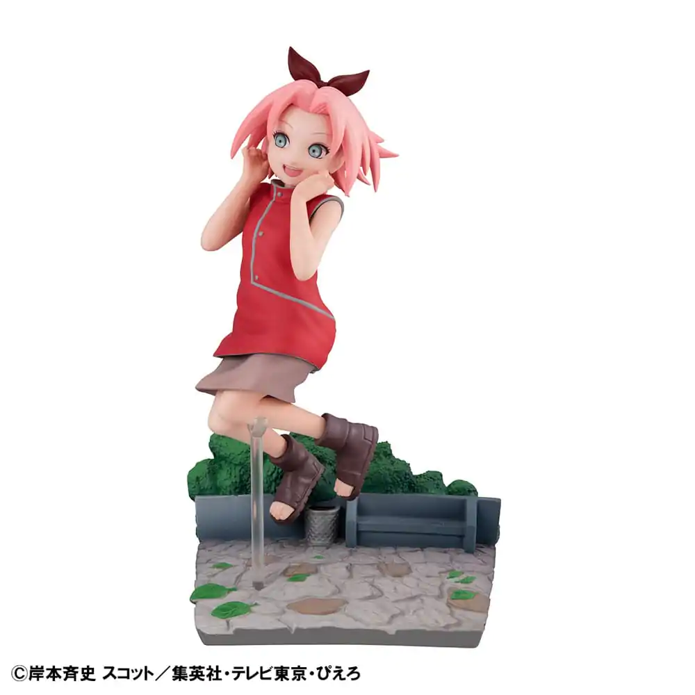 Naruto Shippuden G.E.M. Series Sakura Haruno GO! PVC szobor figura 15 cm termékfotó