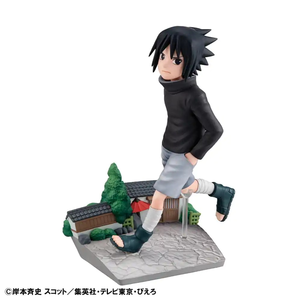 Naruto Shippuden G.E.M. Series Sasuke Uchiha GO! PVC szobor figura 14 cm termékfotó