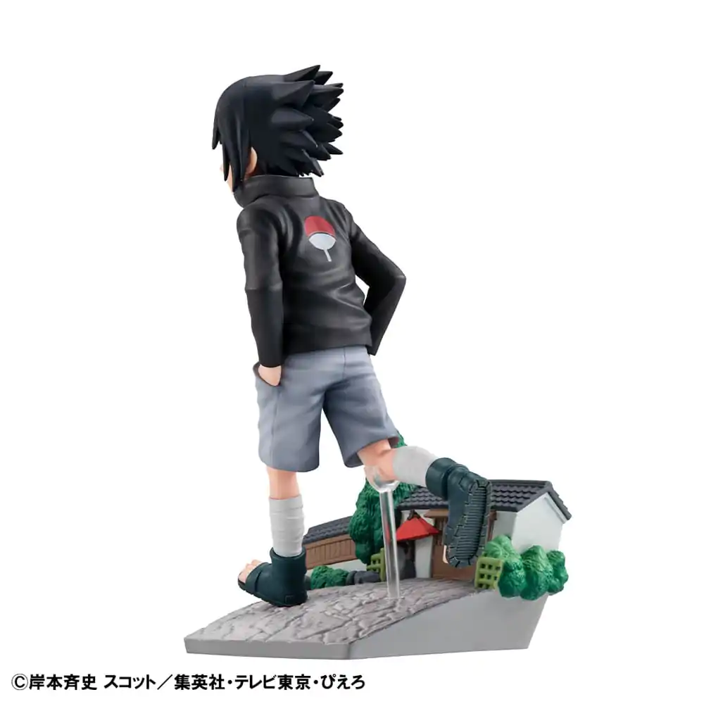 Naruto Shippuden G.E.M. Series Sasuke Uchiha GO! PVC szobor figura 14 cm termékfotó