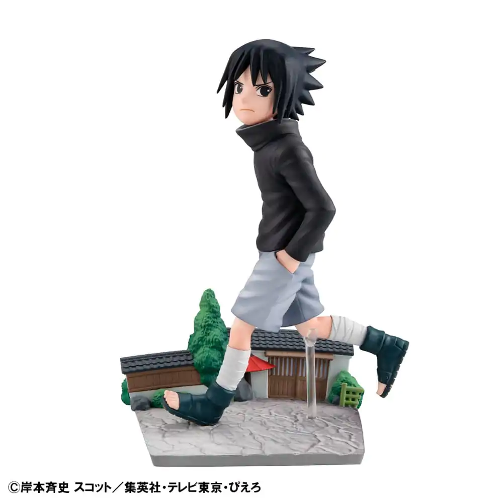 Naruto Shippuden G.E.M. Series Sasuke Uchiha GO! PVC szobor figura 14 cm termékfotó