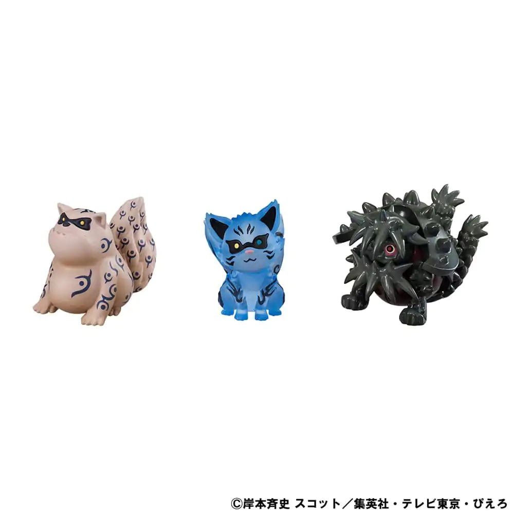 Naruto Shippuden Gaiden G.E.M. Series Naruto Uzumaki &amp; Biju Set PVC szobor figura 7 cm termékfotó