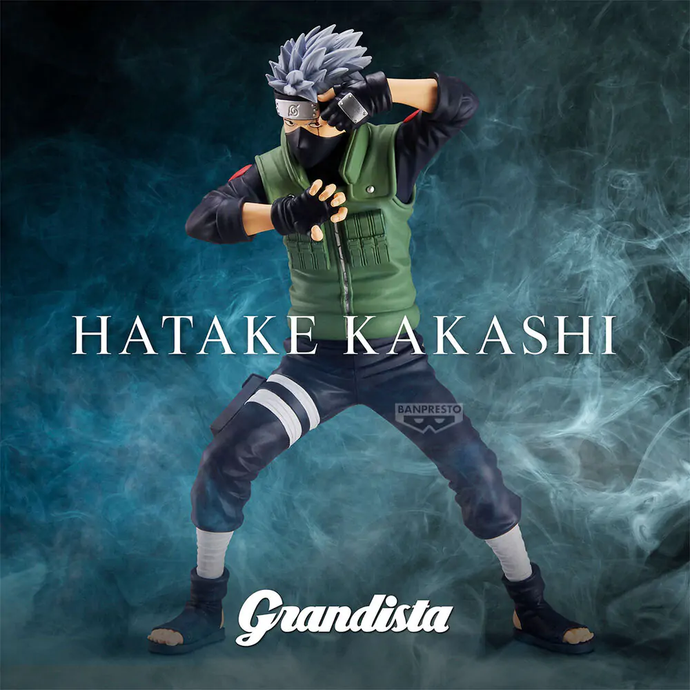 Naruto Shippuden Grandista Hatake Kakashi figura 23cm termékfotó