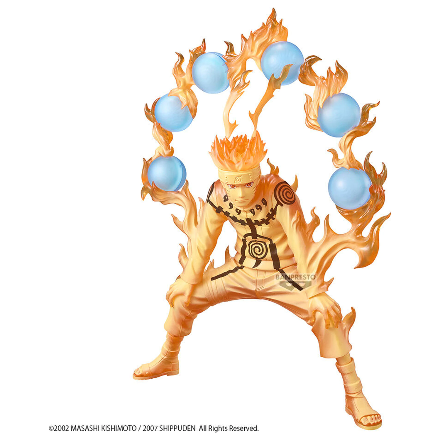 Naruto Shippuden Grandista II Special Edition Naruto Uzumaki figura 27 cm termékfotó