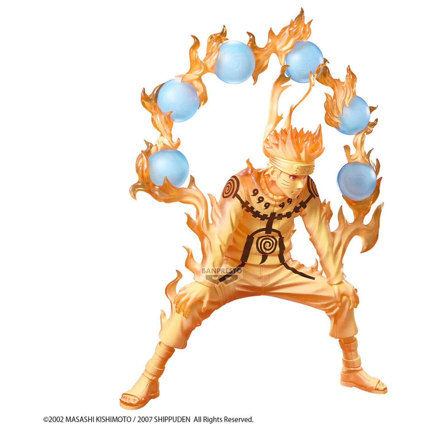 Naruto Shippuden Grandista II Special Edition Naruto Uzumaki figura 27 cm termékfotó