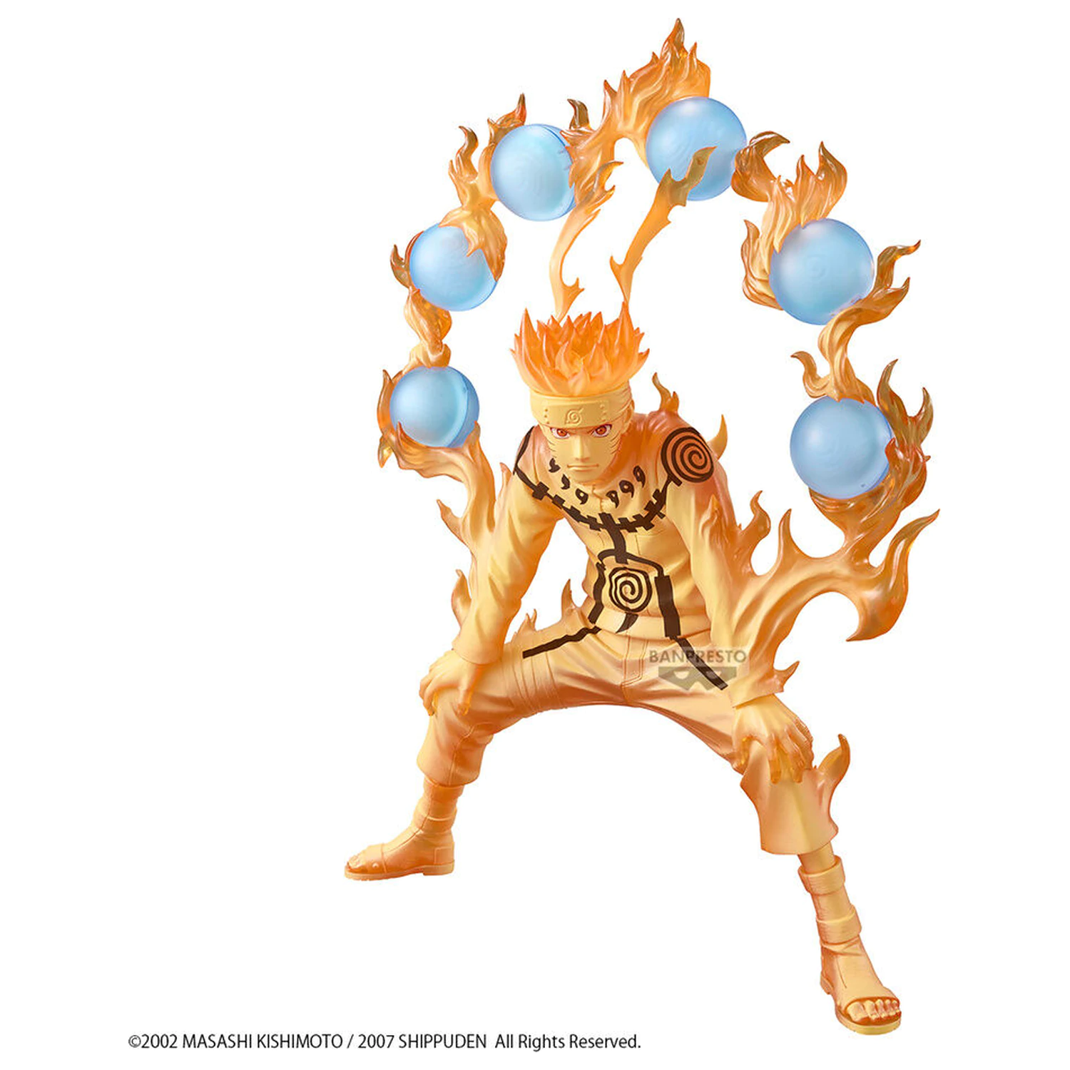 Naruto Shippuden Grandista II Special Edition Naruto Uzumaki figura 27 cm termékfotó