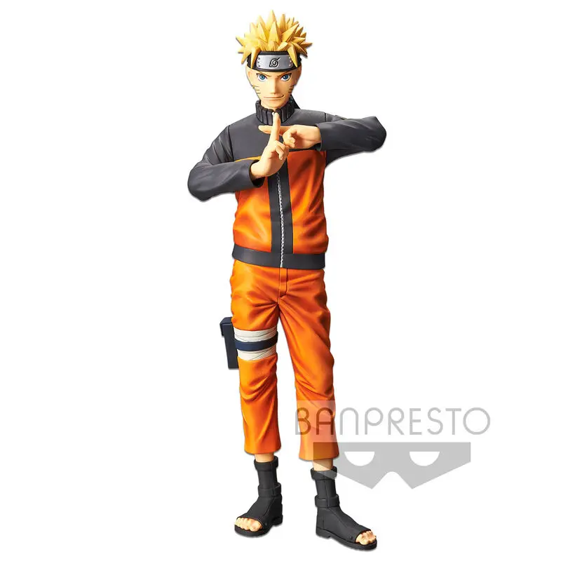 Naruto Shippuden Grandsita nero Uzumaki Naruto figura 27cm termékfotó