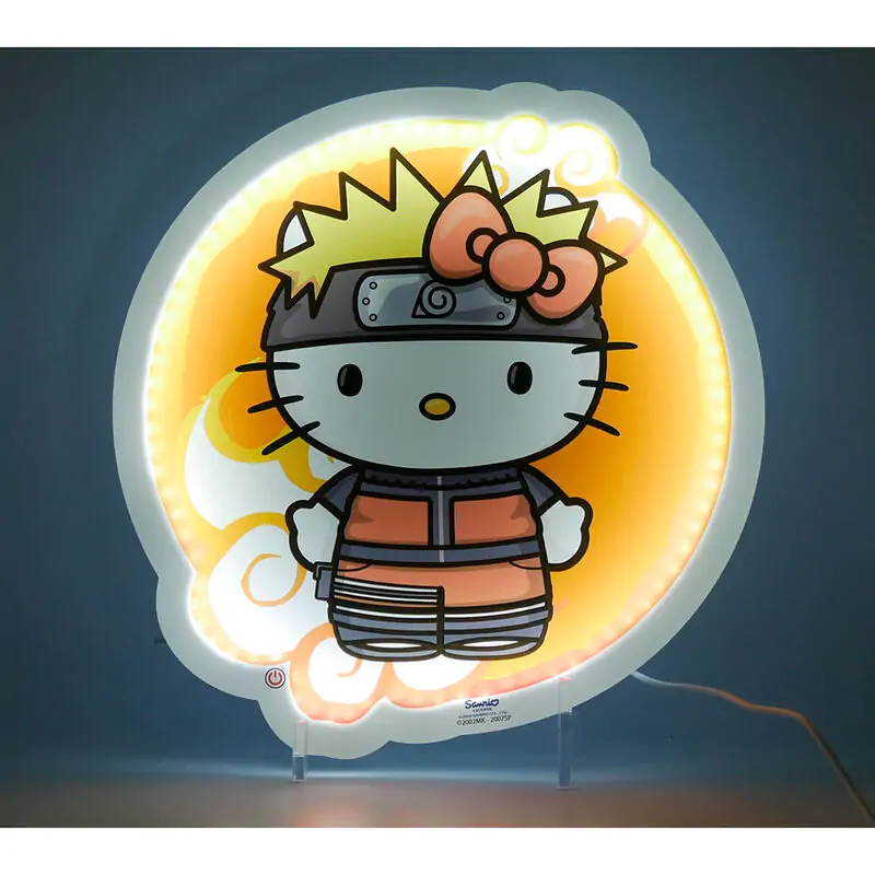 Naruto Shippuden Hello Kitty neon lámpa termékfotó