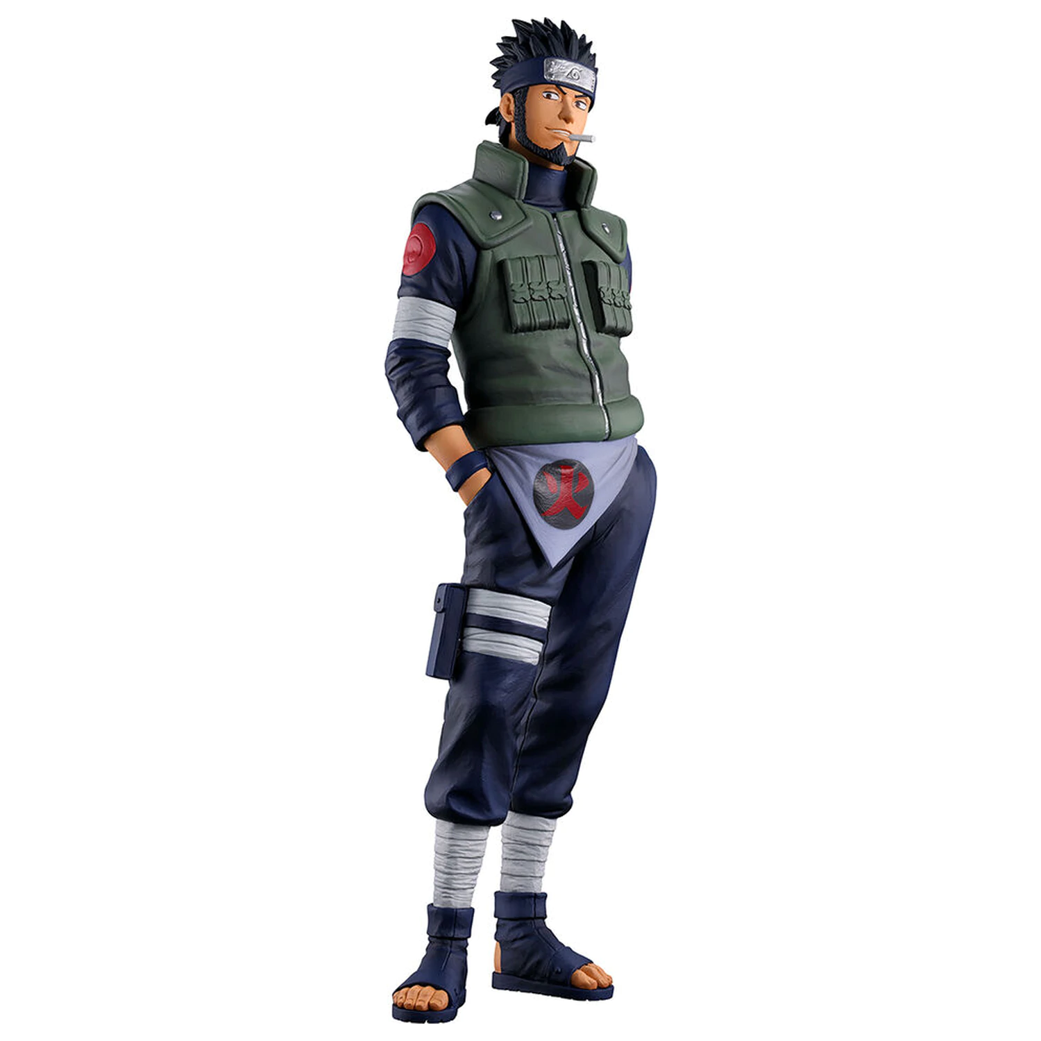 Naruto Shippuden Hidan Kakuzu Arc Asuma Sarutobi Ichibansho figura 27cm termékfotó