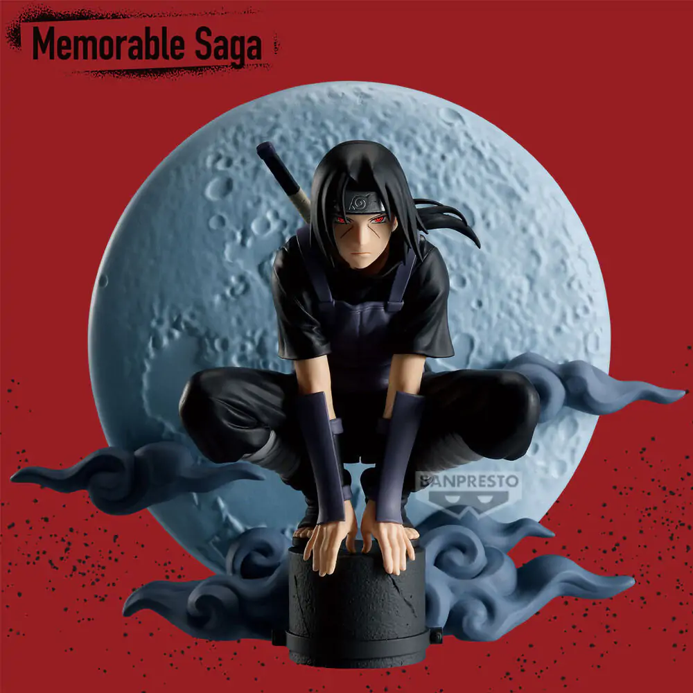 Naruto Shippuden Itachi Uchiha Memorable Saga figura 13cm termékfotó