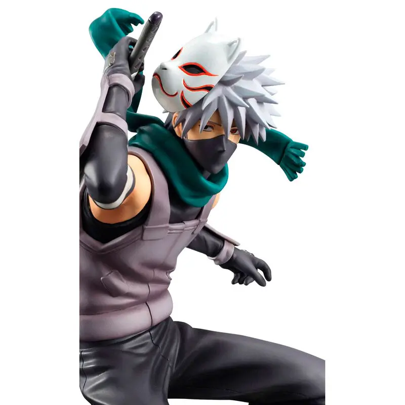 Naruto Shippuden Kakashi Hatake Anbu Ver. szobor figura 24cm termékfotó