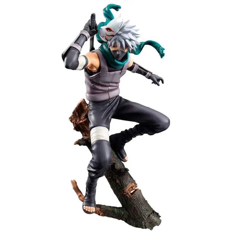 Naruto Shippuden Kakashi Hatake Anbu Ver. szobor figura 24cm termékfotó