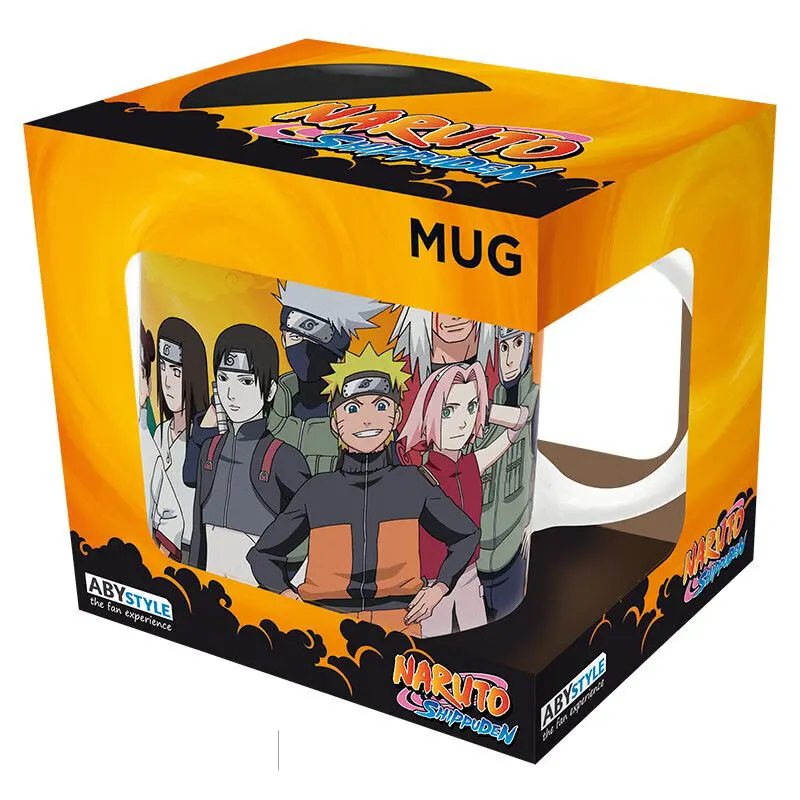 Naruto Shippuden Konoha Ninjas bögre 320ml termékfotó