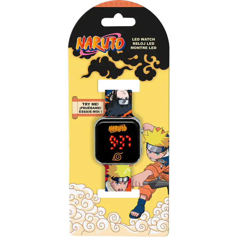 Naruto Shippuden Led-es karóra termékfotó