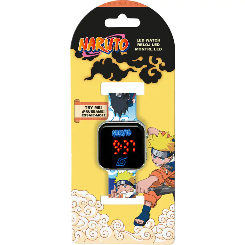 Naruto Shippuden Led-es karóra termékfotó