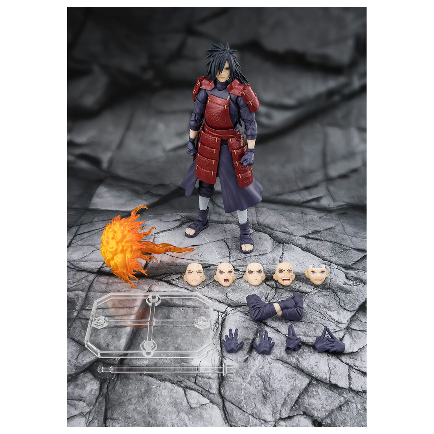Naruto Shippuden Legend of Darkness Madara Uchiha S.H. Figuarts figura 17cm termékfotó
