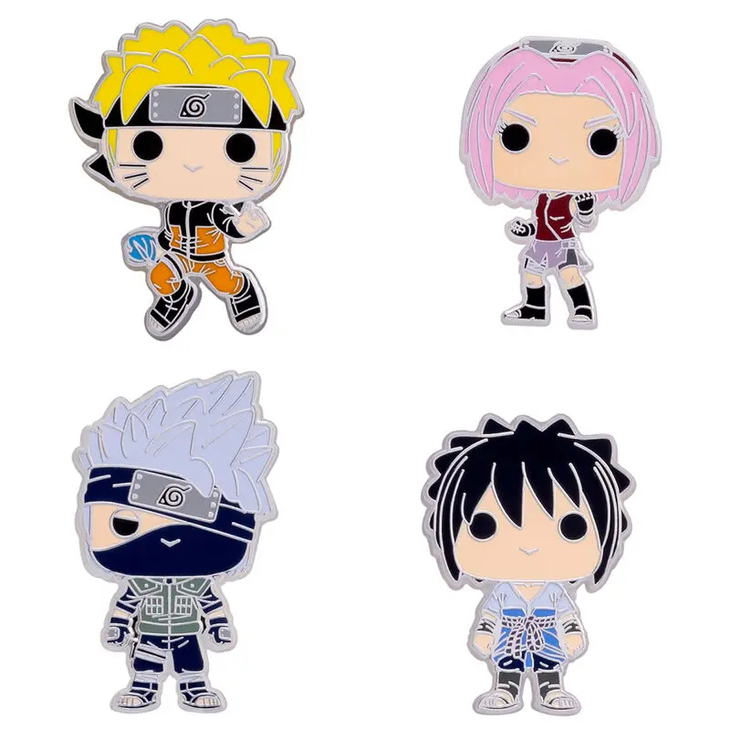 Funko Pop Naruto Shippuden kitűző csomag termékfotó