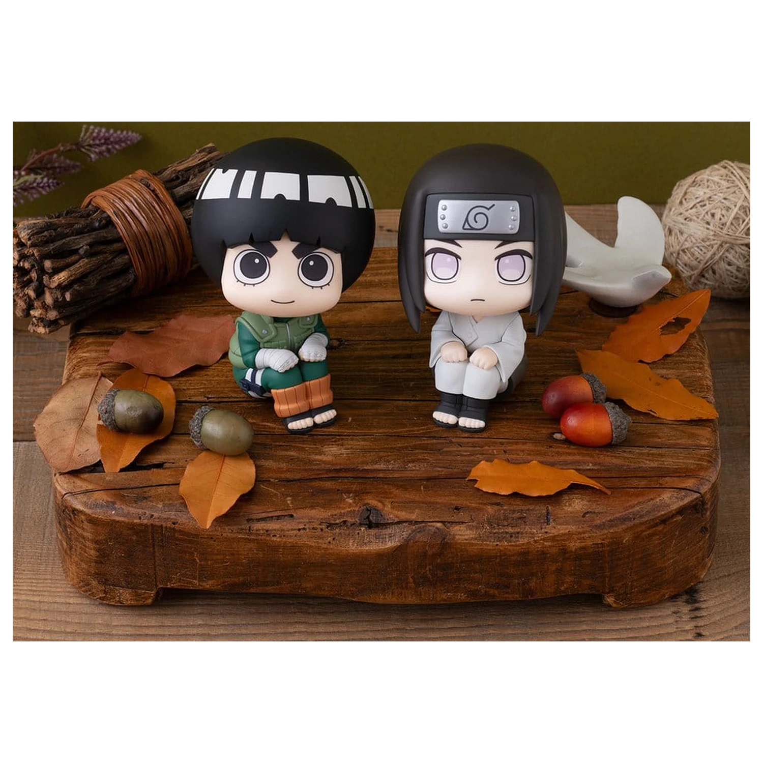 Naruto Shippuden Look Up 2 db-os PVC figura csomag Rock Lee & Neji Hyuga 11 cm (with gift) termékfotó