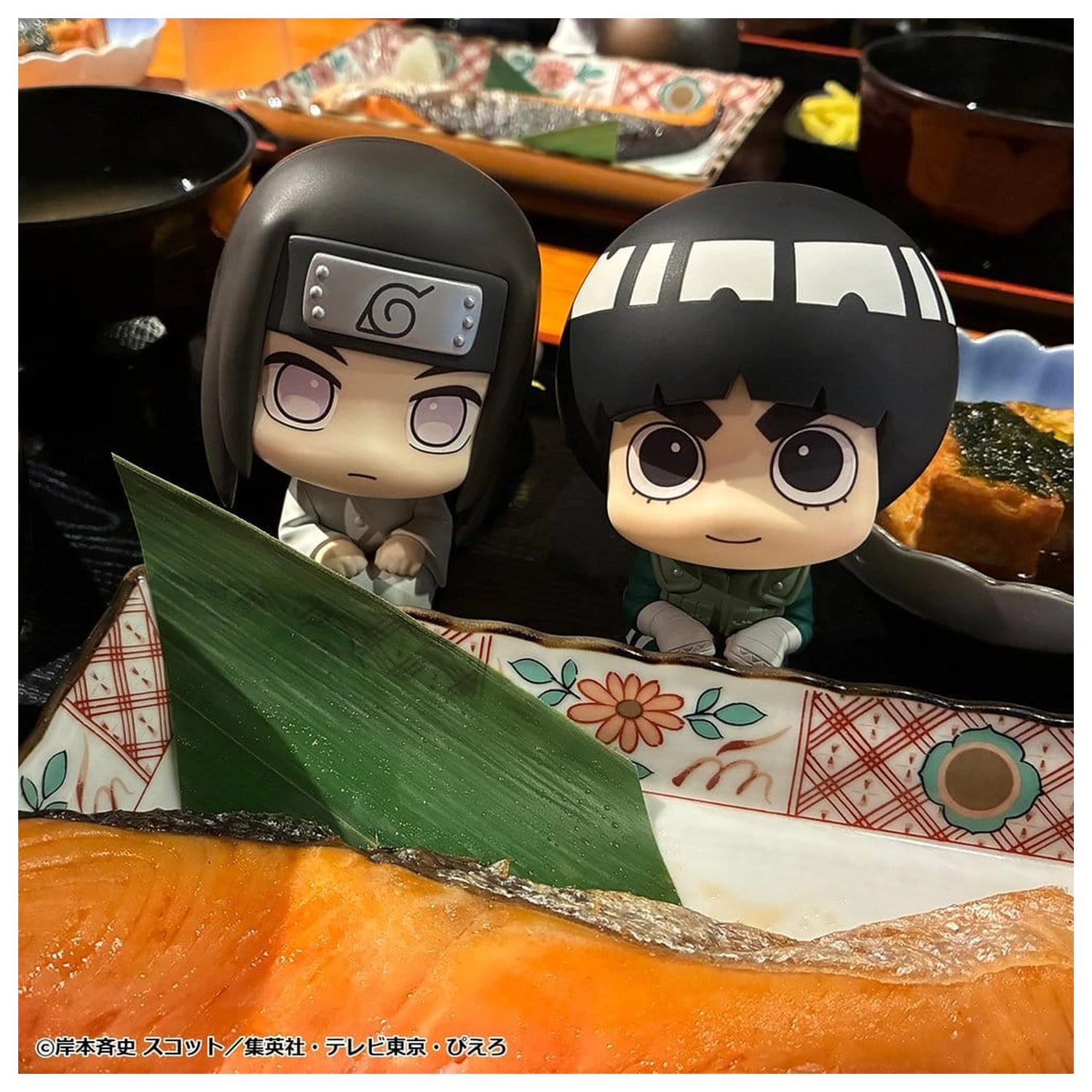 Naruto Shippuden Look Up 2 db-os PVC figura csomag Rock Lee & Neji Hyuga 11 cm (with gift) termékfotó