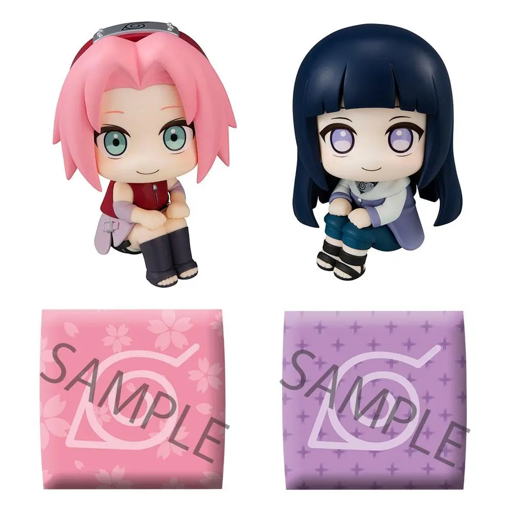 Naruto Shippuden Look Up Haruno Sakura &amp; Hyuga Hinata Limited Ver. PVC szobor figurák 11 cm termékfotó