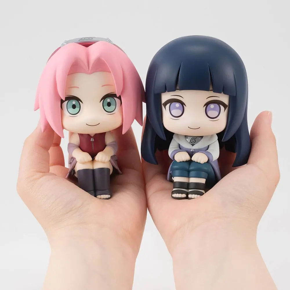 Naruto Shippuden Look Up Haruno Sakura &amp; Hyuga Hinata Limited Ver. PVC szobor figurák 11 cm termékfotó
