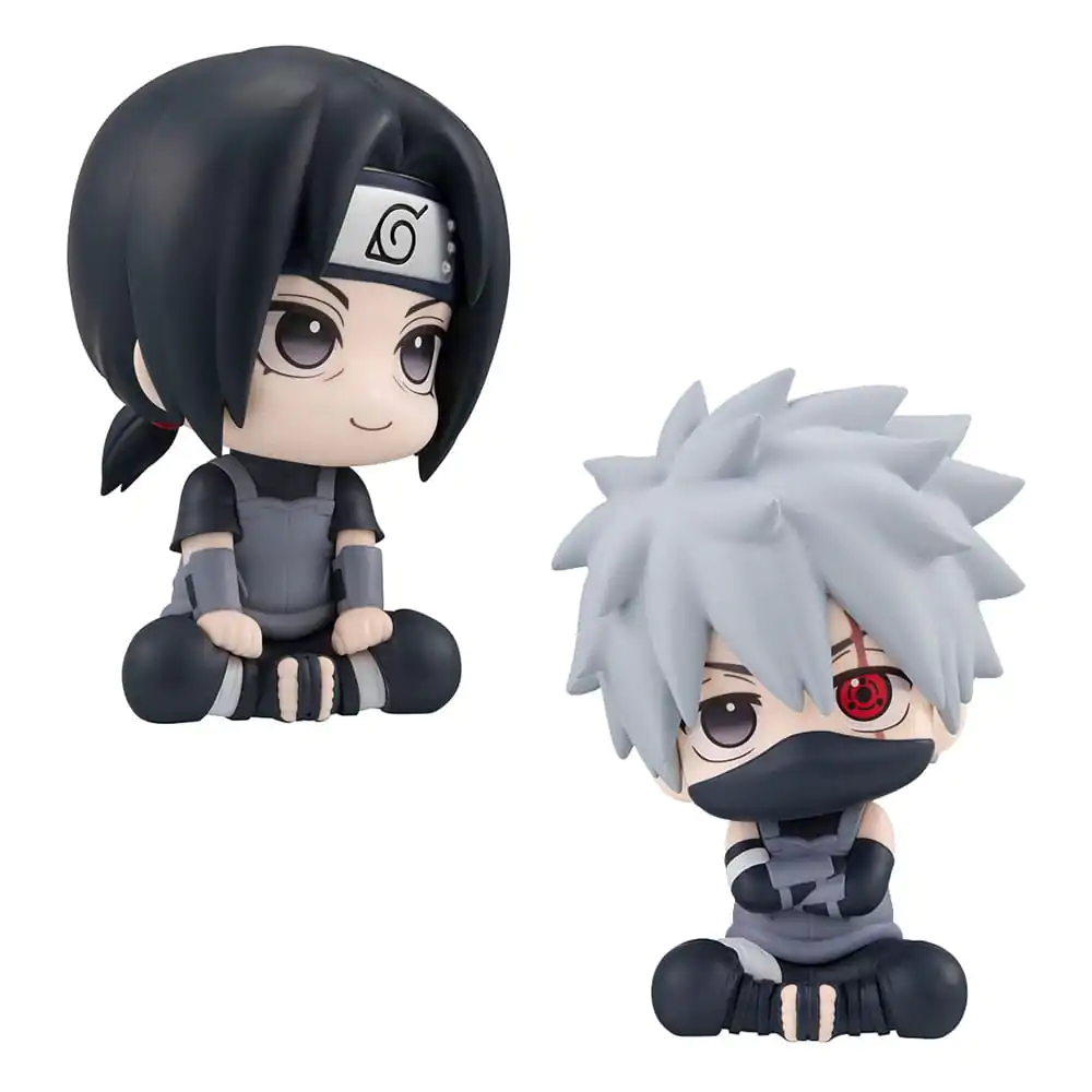Naruto Shippuden Look Up Kakashi Hatake Anbu Ver. &amp; Itachi Uchiha Anbu Ver. PVC szobor figura 11 cm (with gift) termékfotó