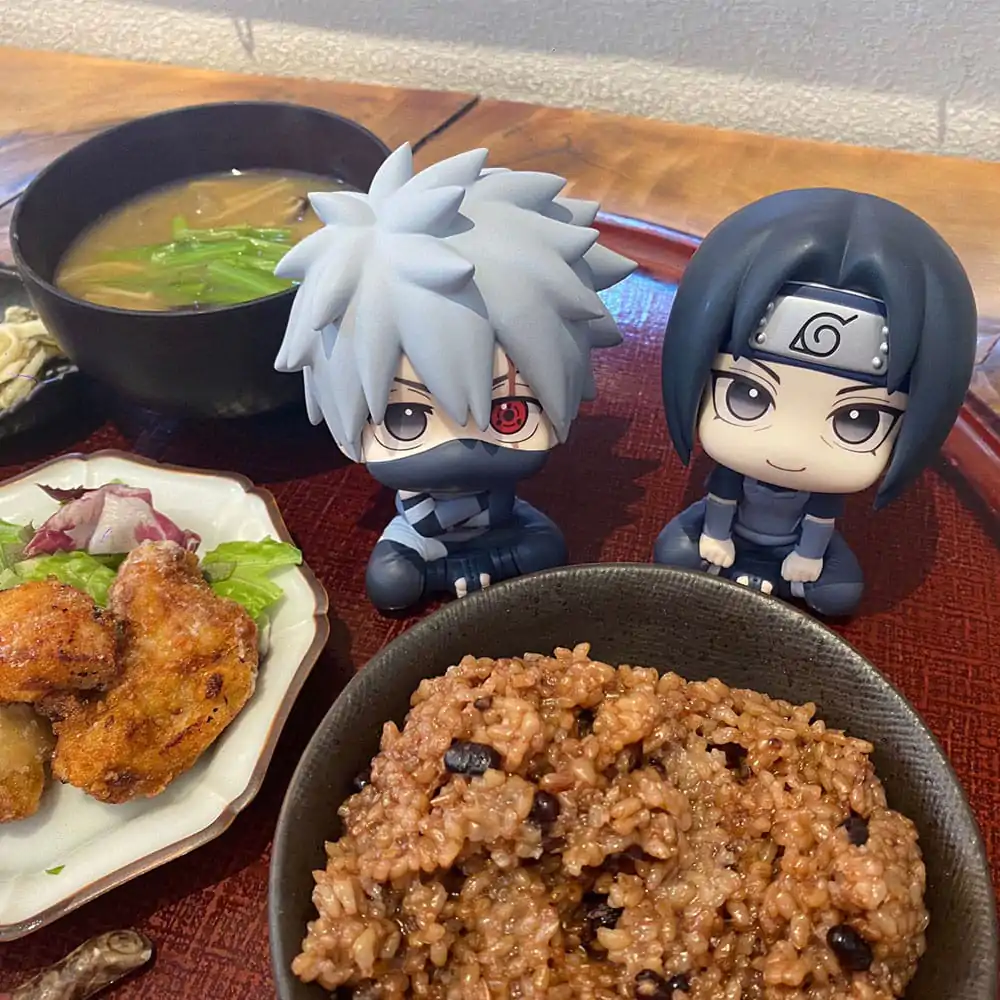 Naruto Shippuden Look Up Kakashi Hatake Anbu Ver. &amp; Itachi Uchiha Anbu Ver. PVC szobor figura 11 cm (with gift) termékfotó