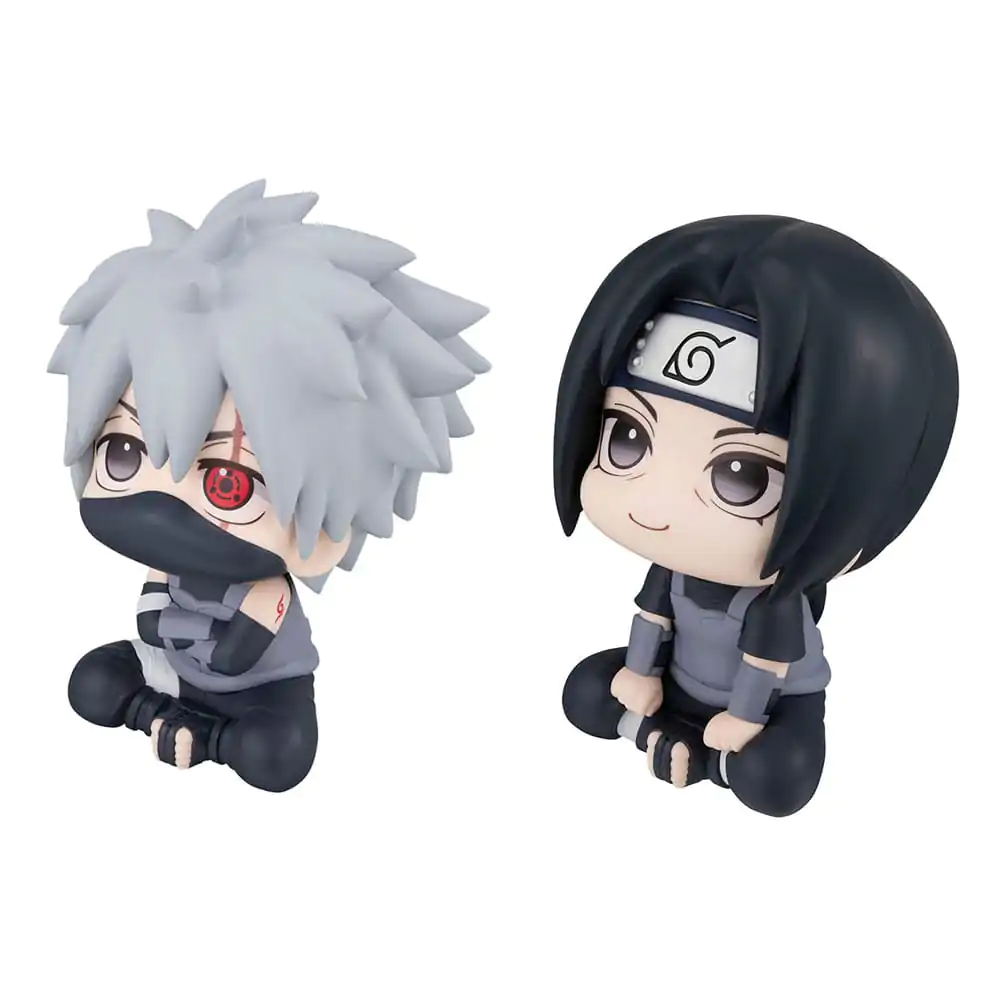 Naruto Shippuden Look Up Kakashi Hatake Anbu Ver. &amp; Itachi Uchiha Anbu Ver. PVC szobor figura 11 cm (with gift) termékfotó