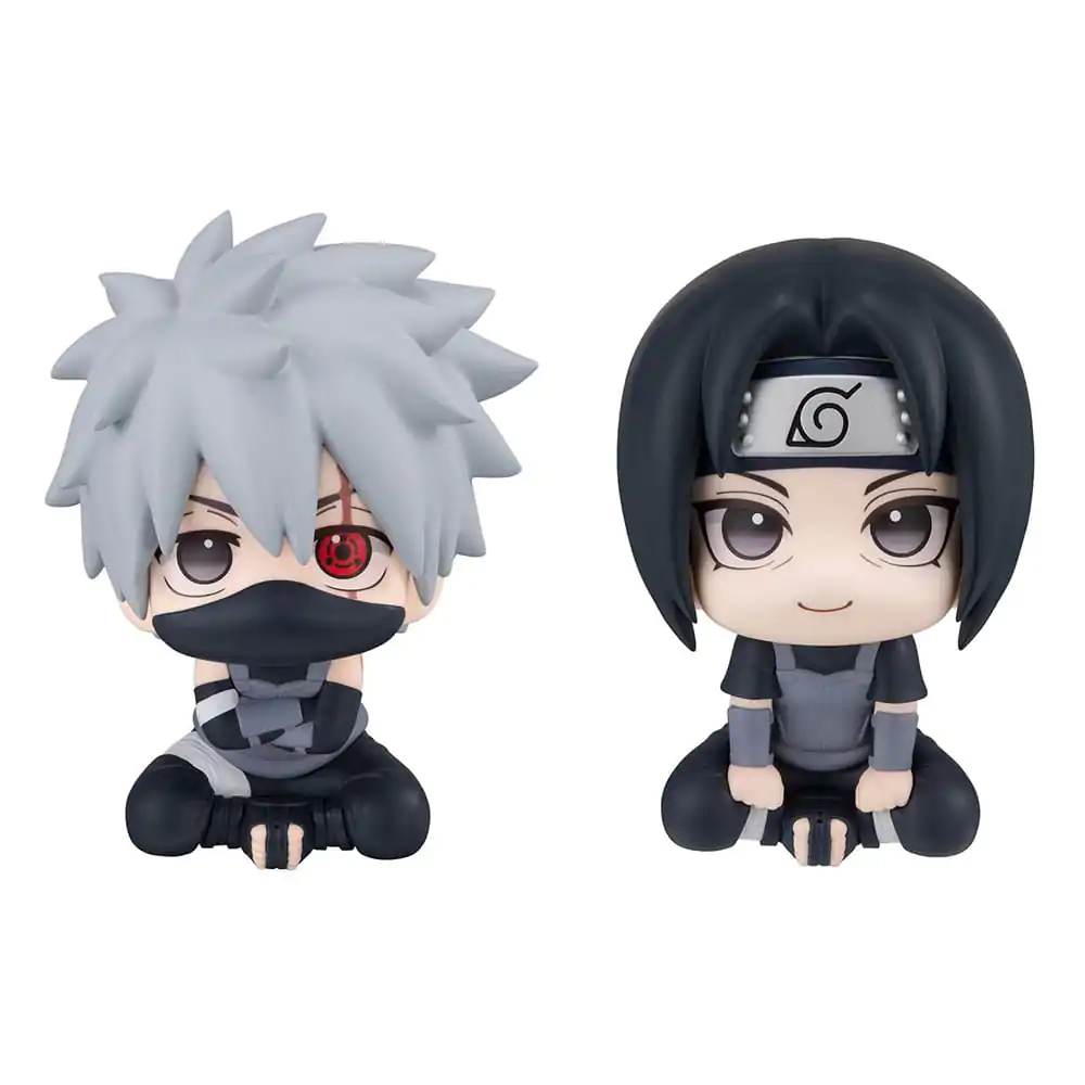 Naruto Shippuden Look Up Kakashi Hatake Anbu Ver. &amp; Itachi Uchiha Anbu Ver. PVC szobor figura 11 cm (with gift) termékfotó