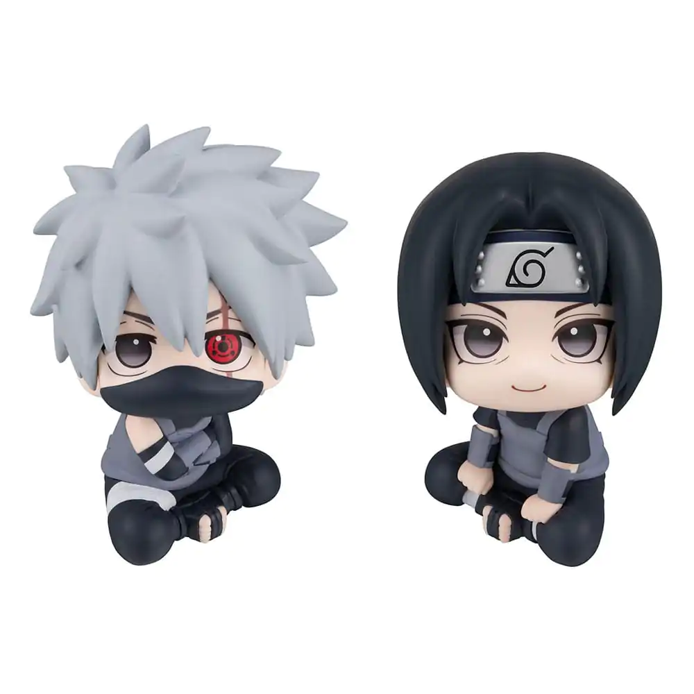 Naruto Shippuden Look Up Kakashi Hatake Anbu Ver. &amp; Itachi Uchiha Anbu Ver. PVC szobor figura 11 cm (with gift) termékfotó