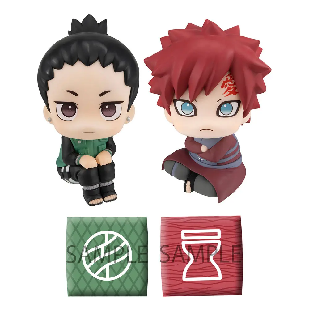 Naruto Shippuden Look Up Nara Shikamaru&Gaara PVC szobor figura csomag 11 cm termékfotó