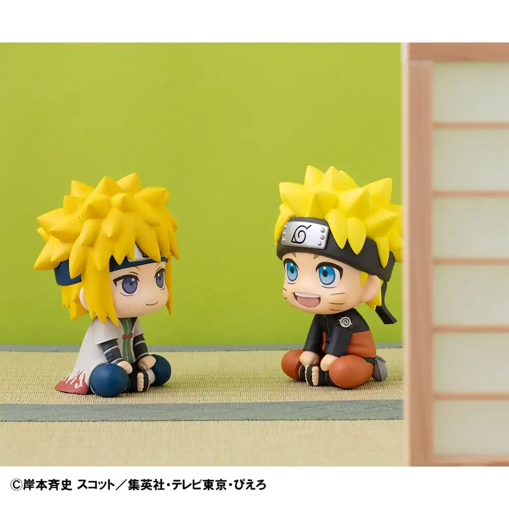 Naruto Shippuden Look Up Naruto Uzumaki Six Paths Sage Mode & Minato Namikaze PVC szobor figurák 11 cm (with gift) termékfotó