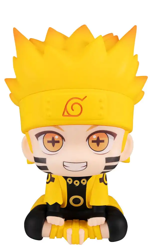 Naruto Shippuden Look Up Naruto Uzumaki Six Paths Sage Mode & Minato Namikaze PVC szobor figurák 11 cm (with gift) termékfotó